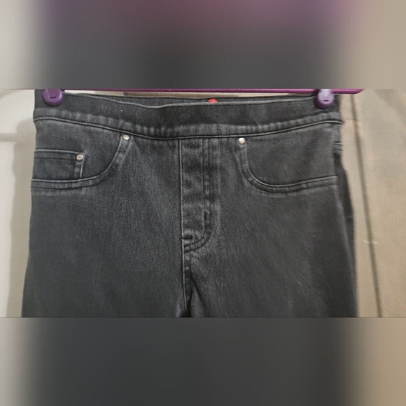 SPANX Straight Leg skinny Jeans-Vintage Black. Size SP - Picture 7 of 12
